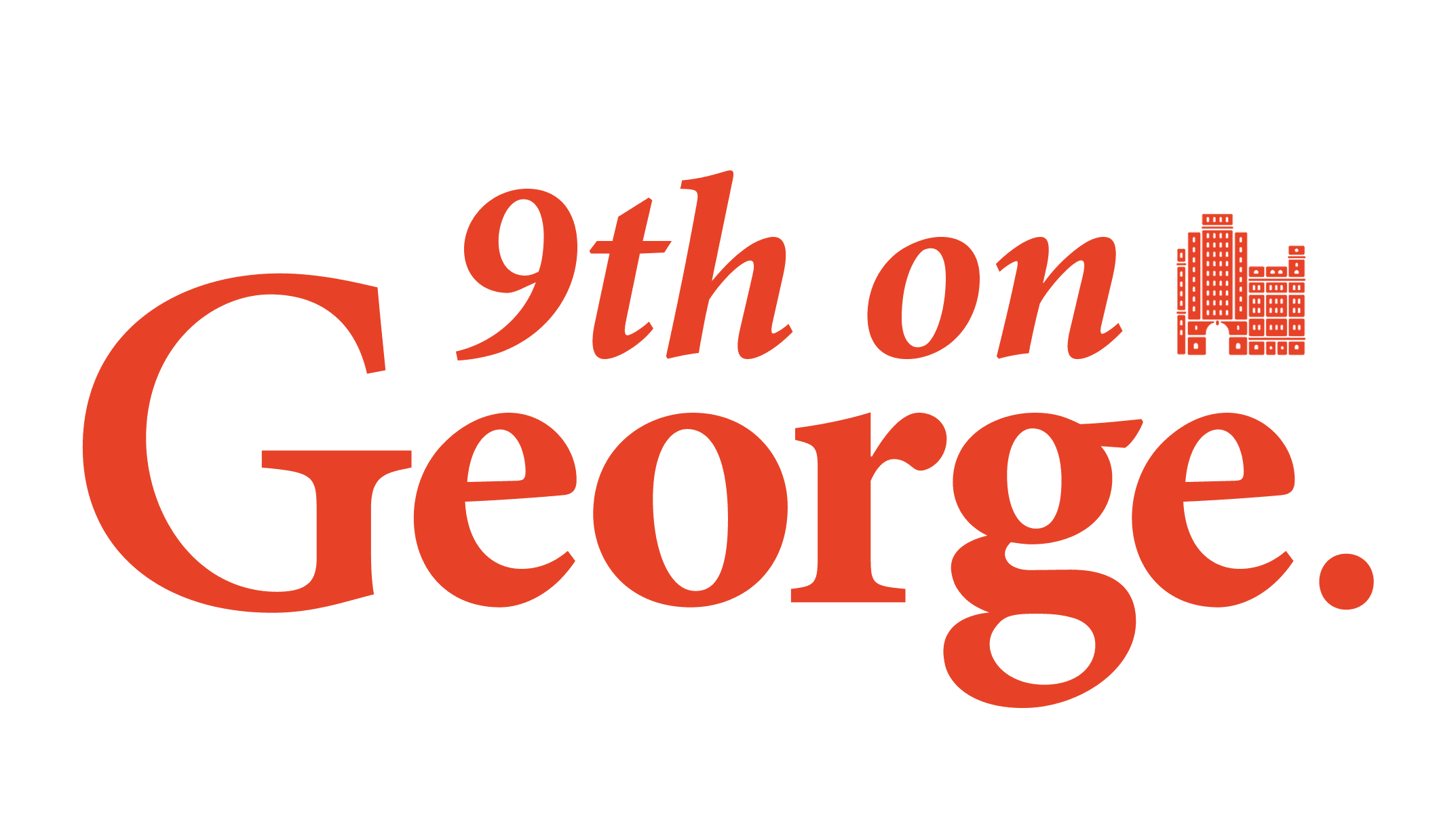 9th on george logo